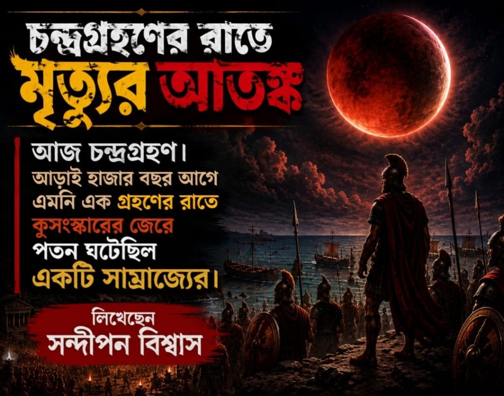 ‌চন্দ্রগ্রহণের কুসংস্কার পতন ডেকে এনেছিল একটা সাম্রাজ্যের