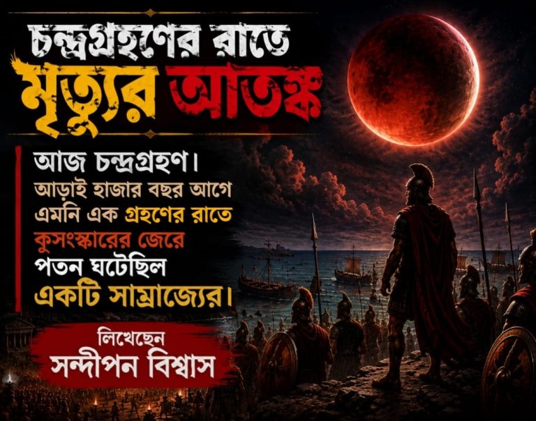 ‌চন্দ্রগ্রহণের কুসংস্কার পতন ডেকে এনেছিল একটা সাম্রাজ্যের