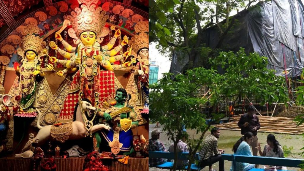 বড়দিনের ঠিকানায় এবার দেবীর আরাধনা !