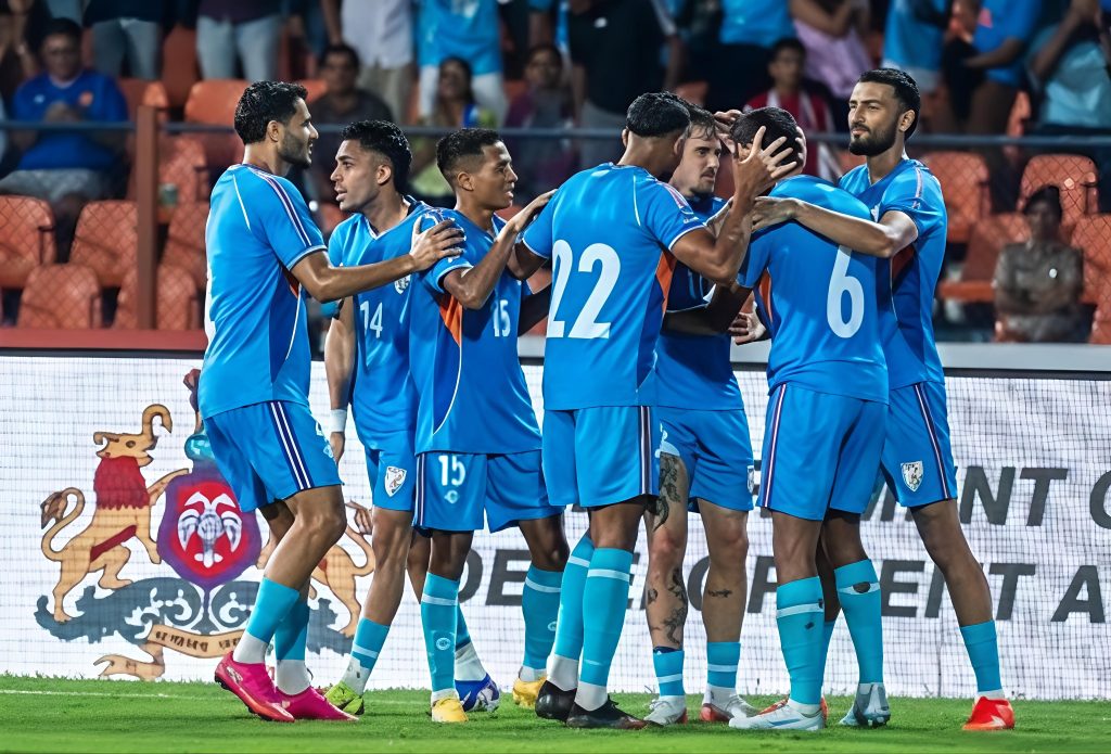 পানামা ম্যাচে গোলের পর উচ্ছ্বাস ভারতীয় শিবিরে