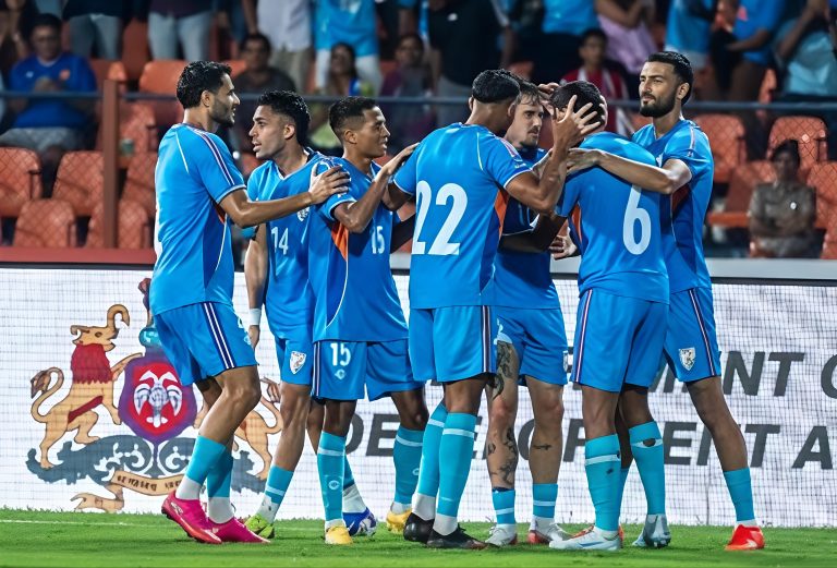 পানামা ম্যাচে গোলের পর উচ্ছ্বাস ভারতীয় শিবিরে