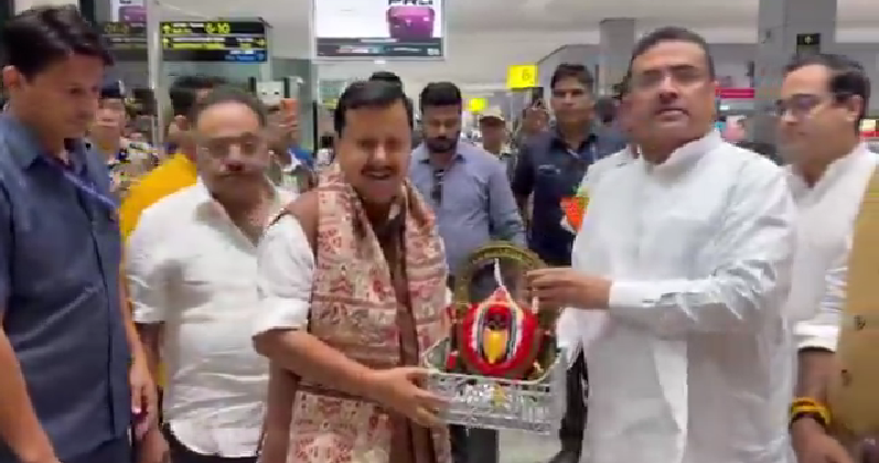 বিজেপি সংগঠনের পরিস্থিতি দেখতে দু’দিনের সফরে রাজ্যে এলেন নীতীন নবীন