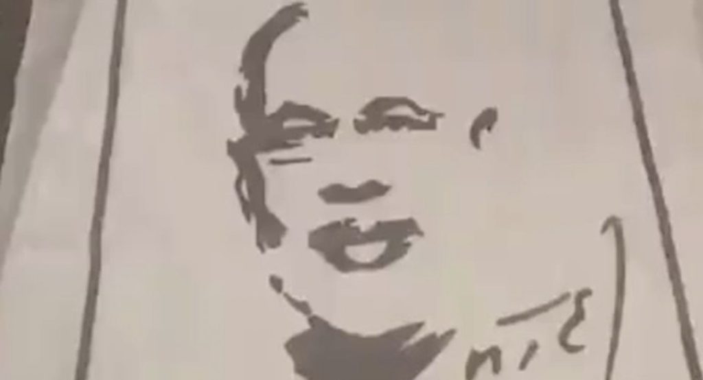 জামদানির বুননে মোদির প্রতিকৃতি, নদিয়ার ফুলিয়ায় পদ্মশ্রী শিল্পীর বিশেষ উপহার