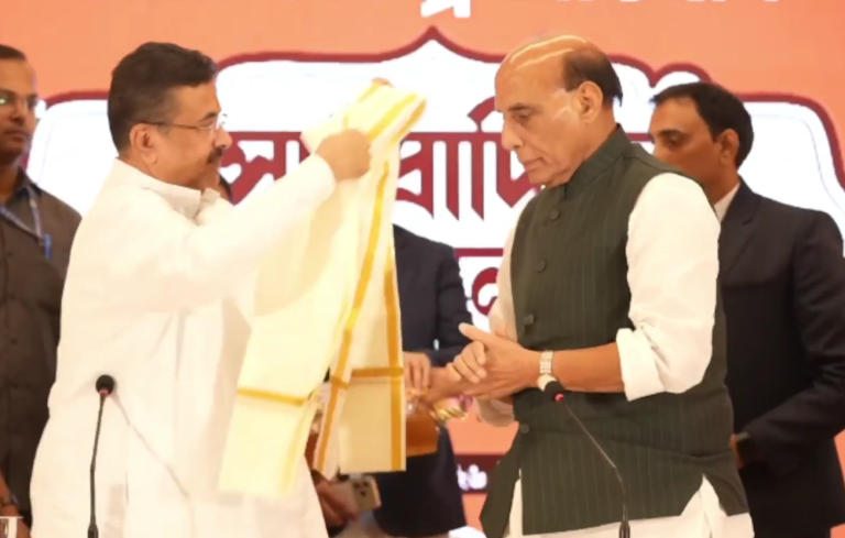 শুভেন্দু অধিকারী ও রাজনাথ সিং