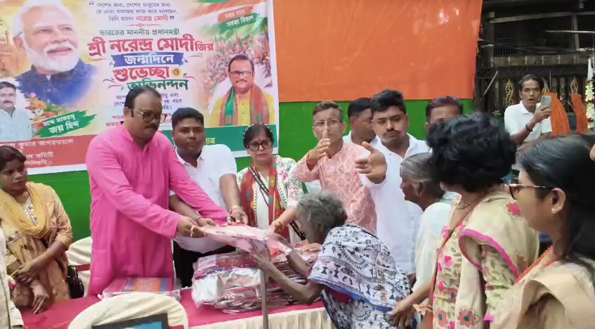 শিলিগুড়িতে প্রধানমন্ত্রীর জন্মদিন