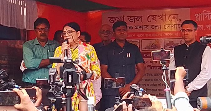 ডেঙ্গি প্রতিরোধে বাগুইআটিতে কর্মসূচি অগ্নিমিত্রার
