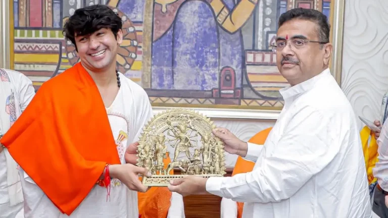 আমিষ খেলে ‘পাষন্ড’!, বাগেশ্বর বাবার মন্তব্যে ক্ষুব্ধ শমীক-তথাগত