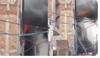 দিল্লির কারখানায় ভয়াবহ আগুন, আহত ৬