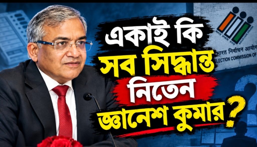 দুই কমিশনারের অভিযোগে বিদ্ধ জ্ঞানেশ কুমার‌,  নির্বাচন কমিশনে ‘‌কোন্দল’ প্রকাশ্যে‌