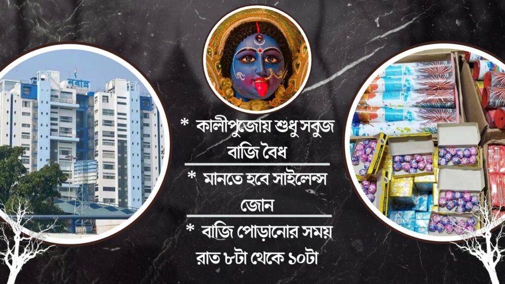 নবান্নে কালীপুজোর প্রস্তুতি বৈঠক: অবৈধ বাজির বিরুদ্ধে অভিযানে নামছে পুলিশ