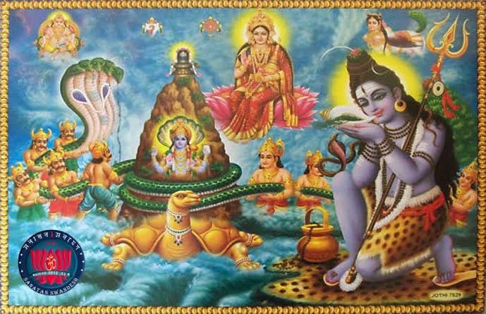 সমুদ্র মন্থন থেকে কীভাবে আবির্ভূত হলেন সৌন্দর্য ও সমৃদ্ধির দেবী মা লক্ষ্মী!