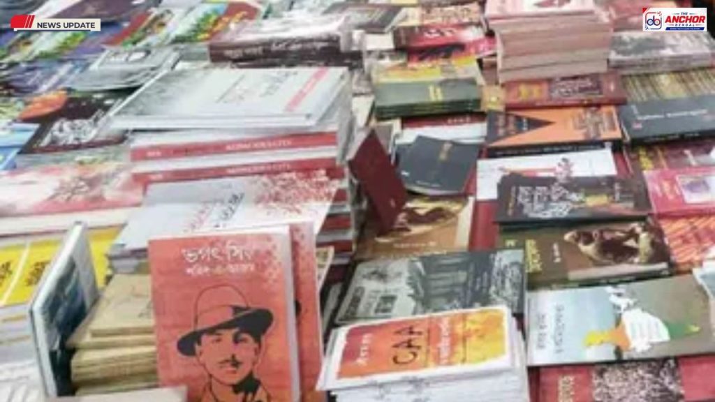 অন্ডালে শারদোৎসবের আবহে বামেদের ভ্রাম্যমাণ বুক স্টল