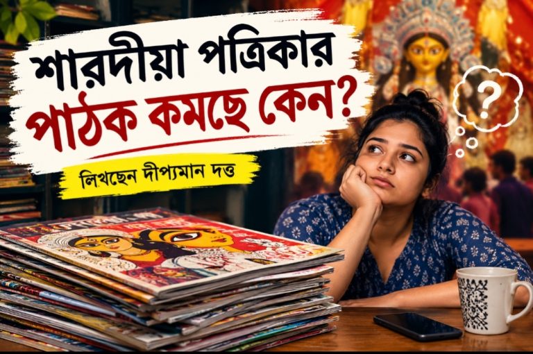 শারদীয়া পত্রিকার পাঠক কমছে কেন? সমস্যা কি লেখকের, না সময়ের?