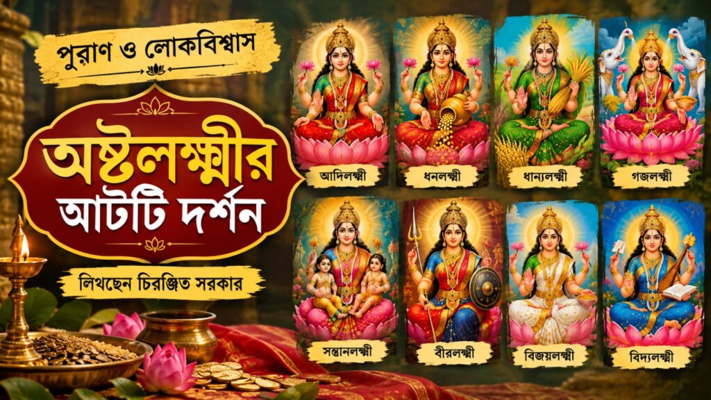 অষ্টলক্ষ্মীর আটটি দর্শন