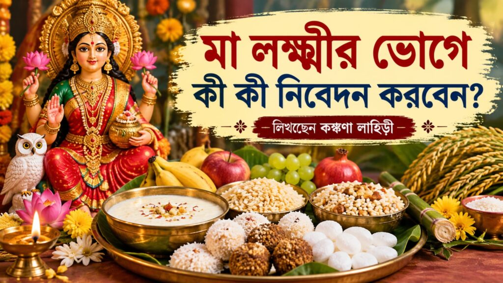 মা লক্ষ্মীর ভোগের থালায় কী নিবেদন করবেন?
